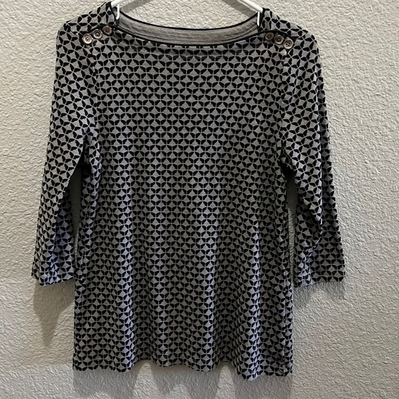 croft & barrow Tops - Croft & Barrow 3/4 sleeve size Med
